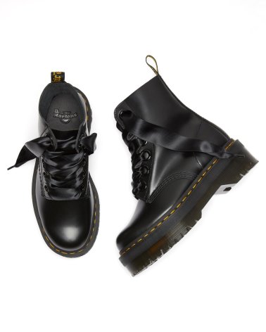 Dr Martens Molly stivaletti pelle lacci
