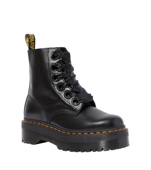 Dr Martens Molly stivaletti pelle lacci
