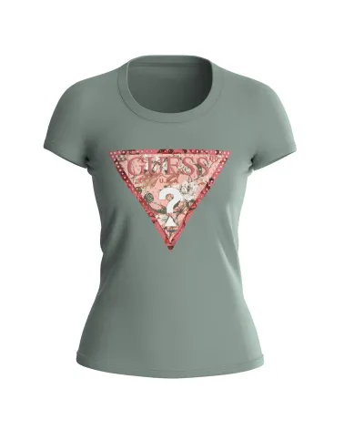 Guess T-shirt with triangular logo