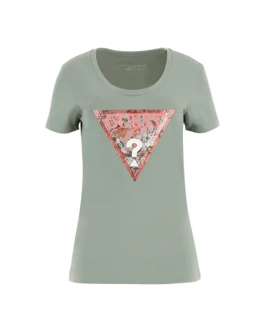 Guess T-shirt with triangular logo