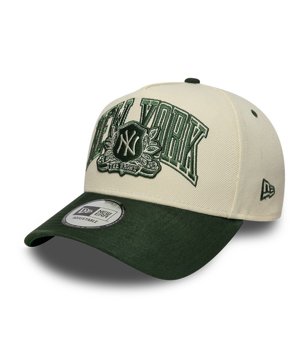 New Era klassische Wordmark Suede Kappe