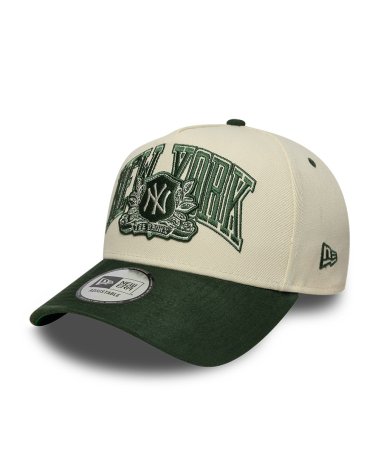 New Era klassische Wordmark Suede Kappe