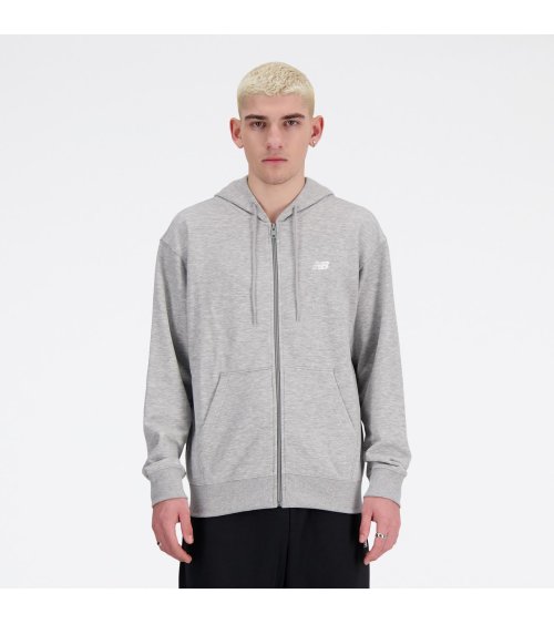 New Balance felpa cappuccio e zip