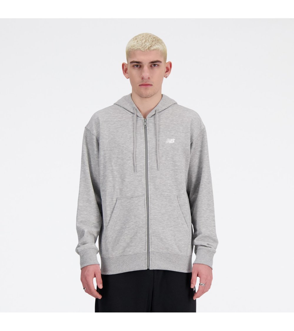 New Balance sudadera capucha y cremallera