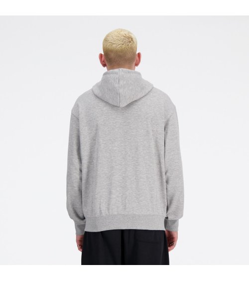 New Balance sweat à capuche et fermeture éclair