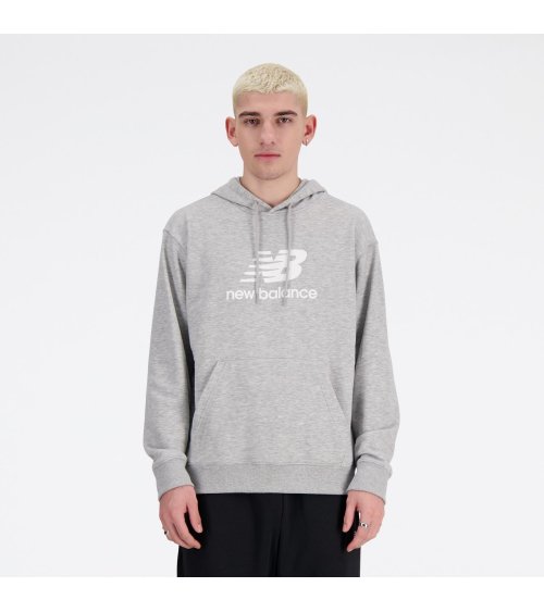 New Balance felpa con cappuccio con logo