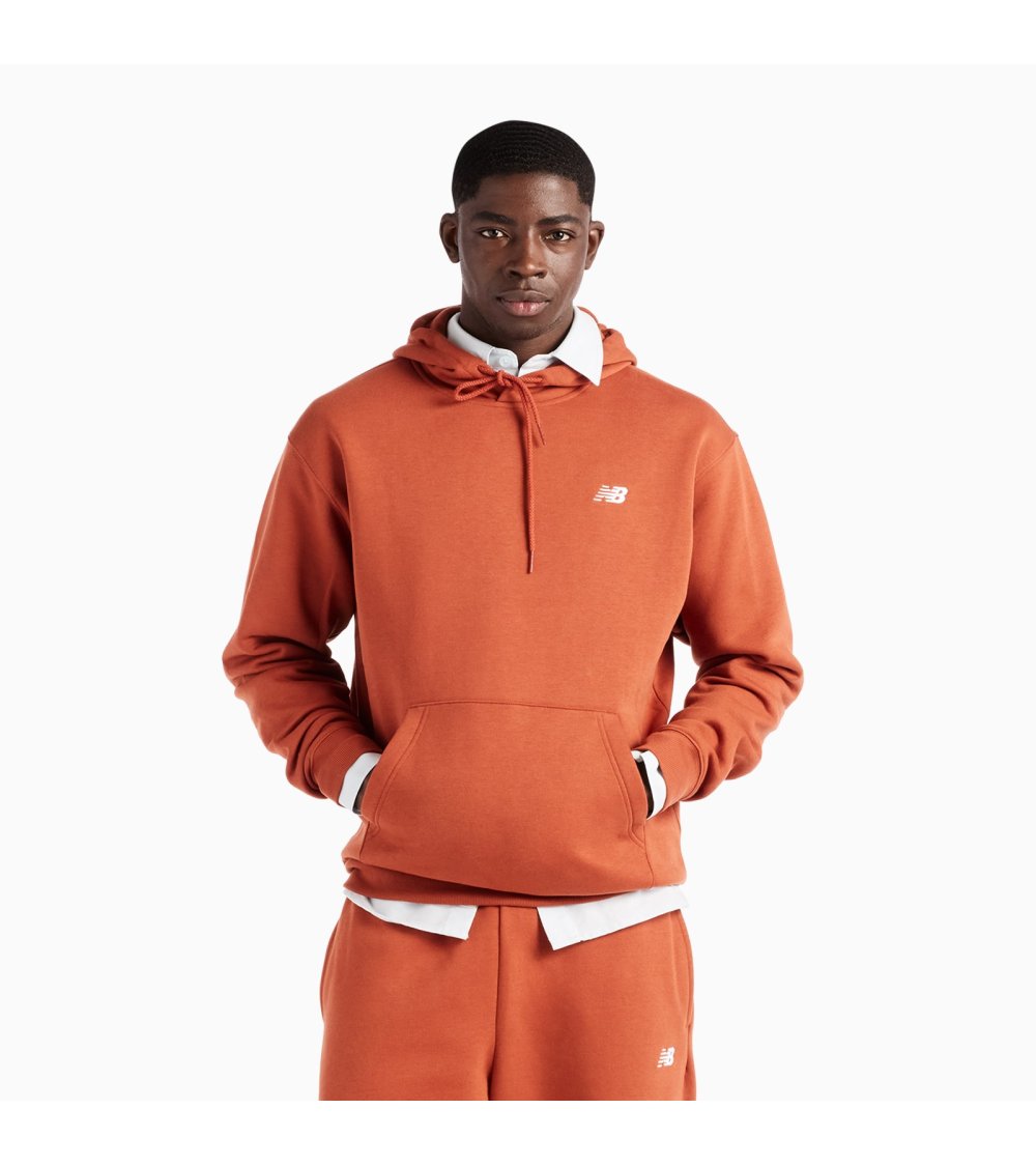 New Balance sudadera con capucha con bolsillo frontal