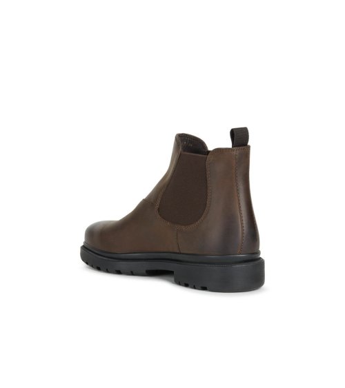 Geox leather slip-on boot