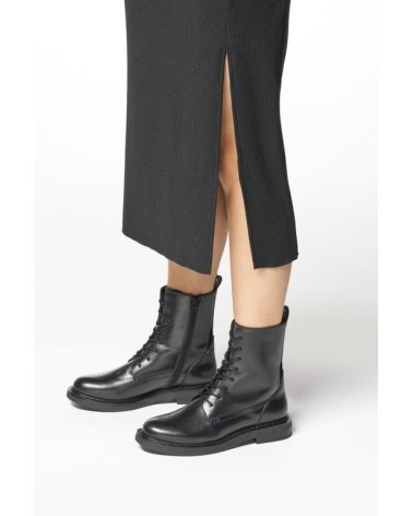 Botas Geox con cordones y cremallera