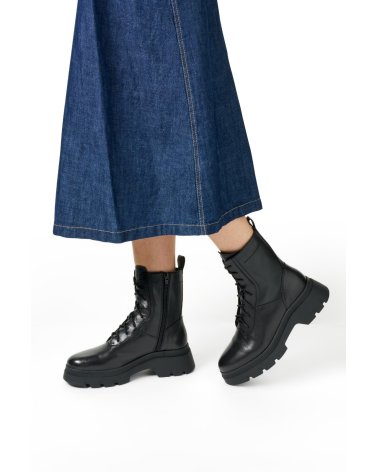 Bottes Geox lacets cuir