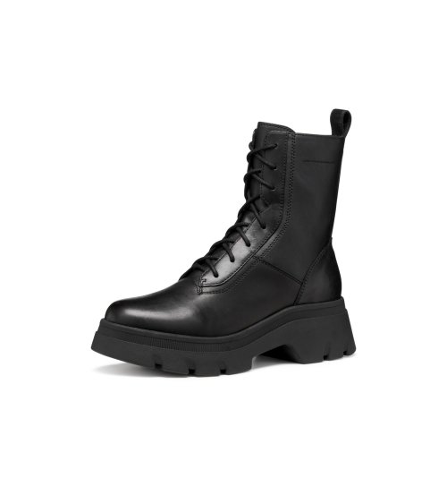 Geox stivali lacci pelle