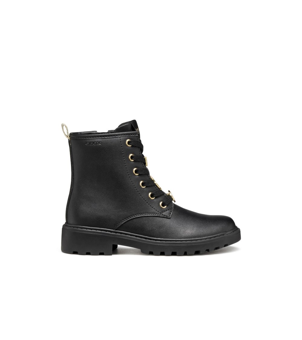 Geox stivali J Casey Girl con lacci