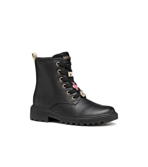 Geox J Casey Girl boots with laces
