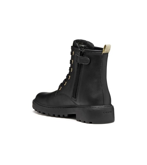 Geox bottes J Casey Girl avec lacets