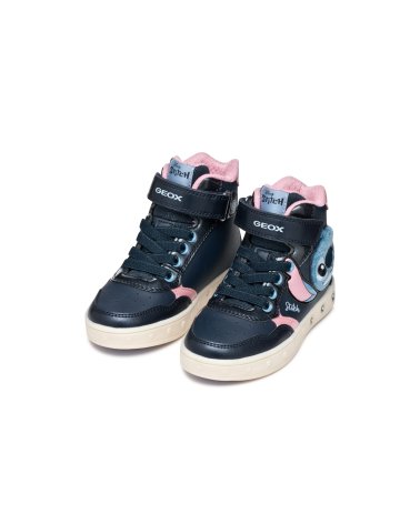 Geox Hohe Sneaker Stitch-Stickerei