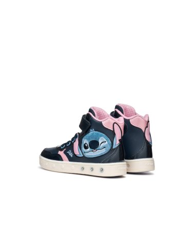 Geox Hohe Sneaker Stitch-Stickerei