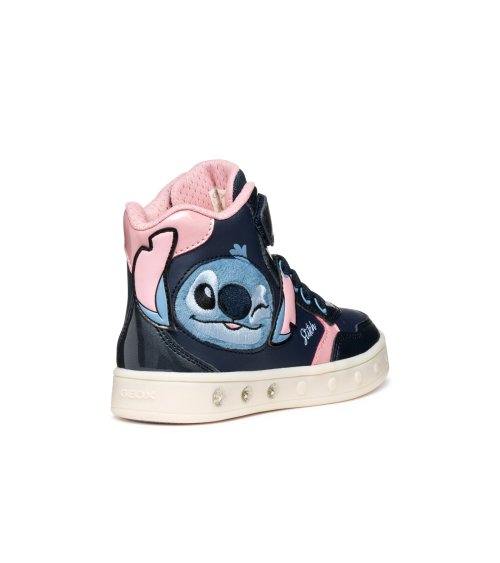 Geox Hohe Sneaker Stitch-Stickerei