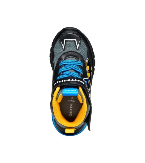 Geox high-top sneakers Batman with hook-and-loop and laces
