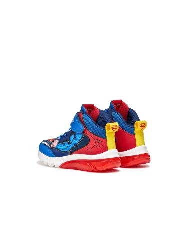 High sneakers Geox with strap and laces