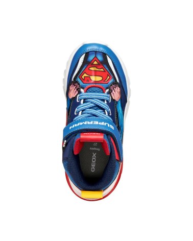 Hohe Geox Sneakers mit Klettverschluss und Schnürsenkeln
