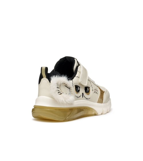 Geox zapatillas bajas con cierre de velcro