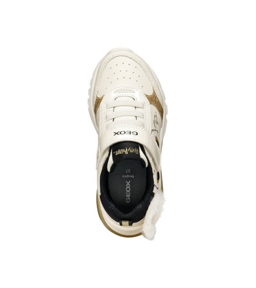Geox zapatillas bajas con cierre de velcro