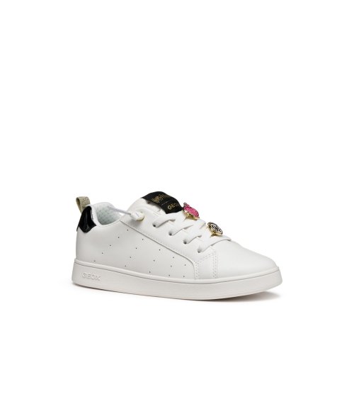 Geox Sneakers Schnürung synthetisches Leder