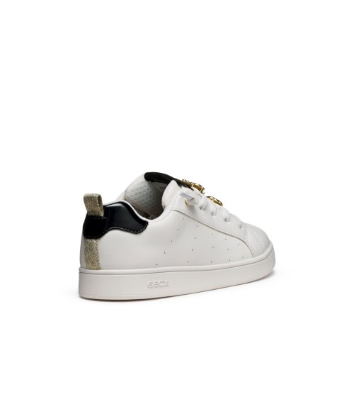 Geox baskets basses lacets simili cuir