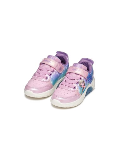 Geox low sneakers with hook-and-loop closure
