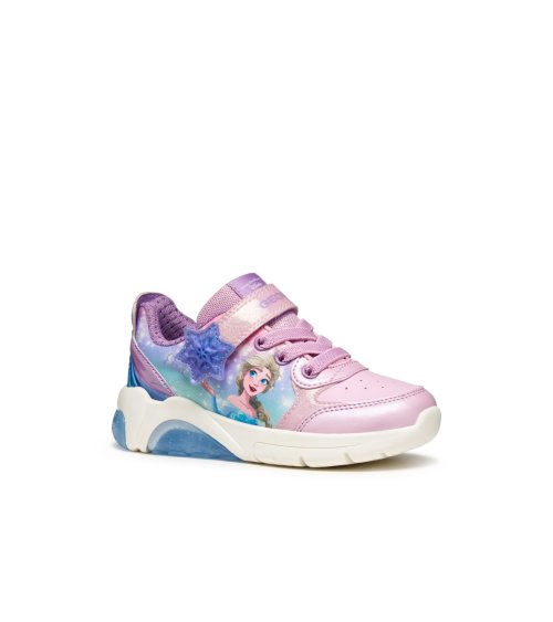 Geox sneakers basse con chiusura a strappo