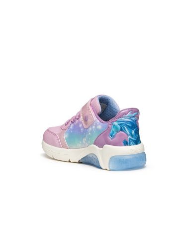 Geox sneakers basse con chiusura a strappo