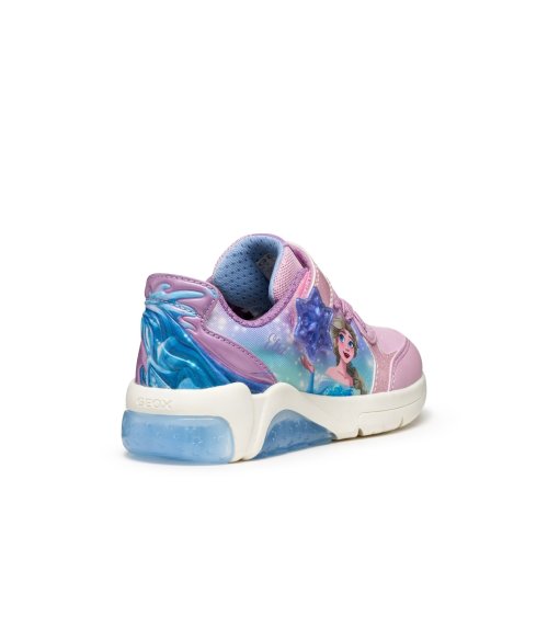Geox sneakers basse con chiusura a strappo