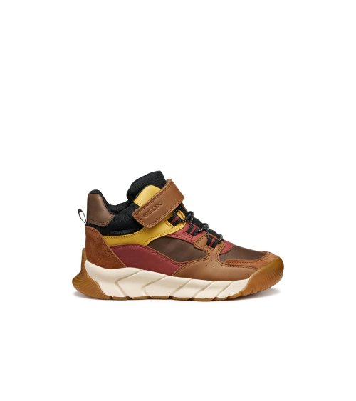 Geox stivali sportivi con strappo e lacci