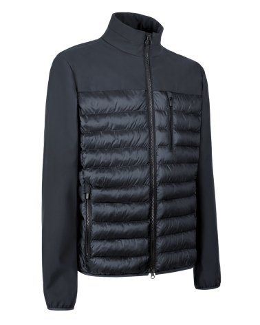 Geox chaqueta con cuello alto y cremallera