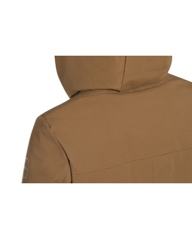 Manteau Geox avec capuche et fermeture éclair frontale