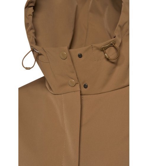 Manteau Geox avec capuche et fermeture éclair frontale