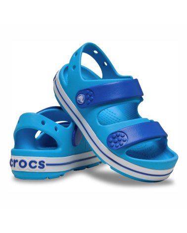 Crocs slides with adjustable strap