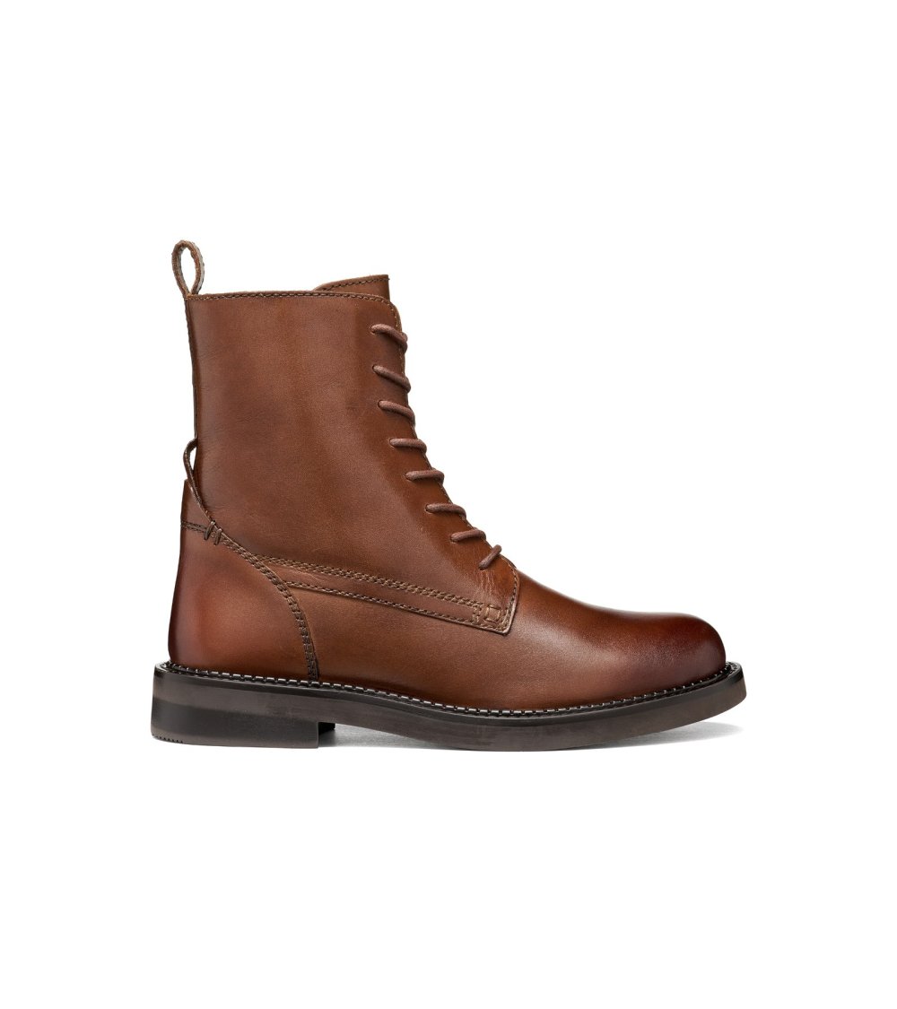 Bottes Geox avec lacets et zip