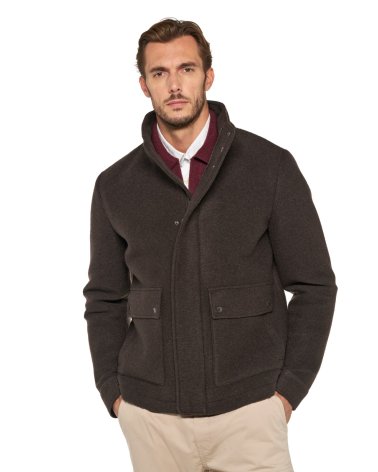 Geox manteau avec capuche et boutons