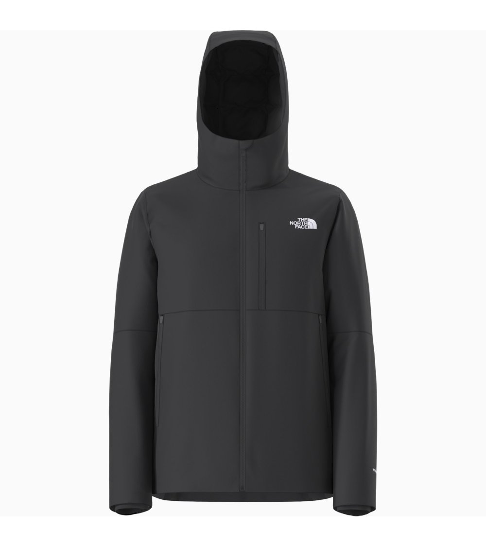 The North Face abrigo con cremallera y capucha