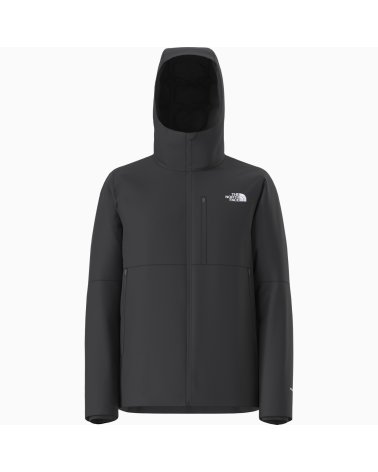 The North Face cappotto con zip e cappuccio