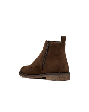 Bottines Geox Claudio en daim avec lacets