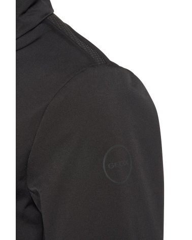 Cappotto Geox con cappuccio e zip frontale