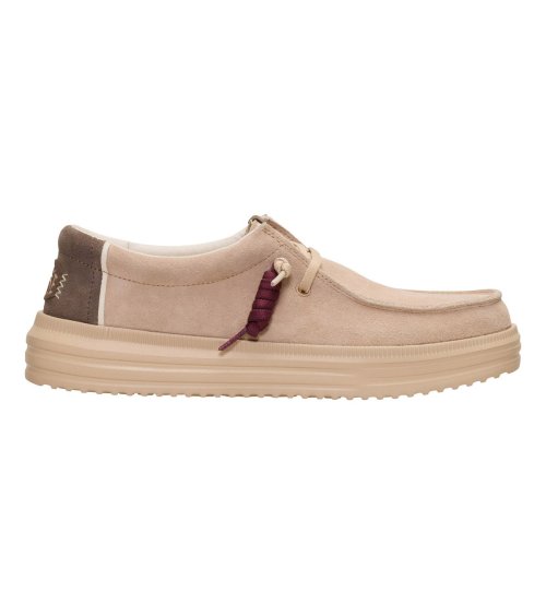 Hey Dude sneakers slip-on in camoscio