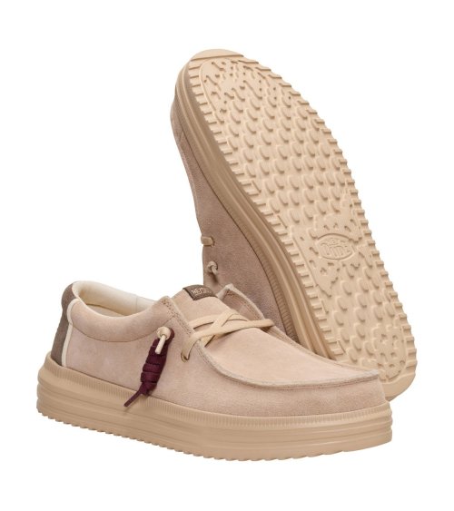 Hey Dude sneakers slip-on in camoscio