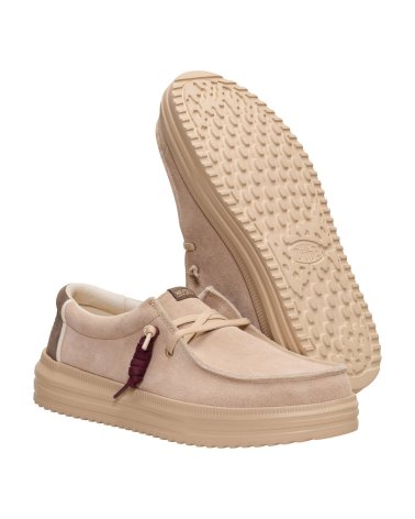 Hey Dude sneakers slip-on in camoscio