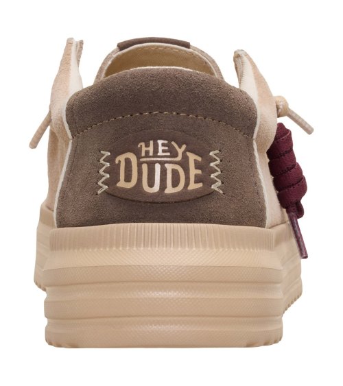 Hey Dude baskets slip-on en daim
