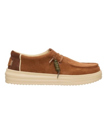 Hey Dude sneakers slip-on in camoscio