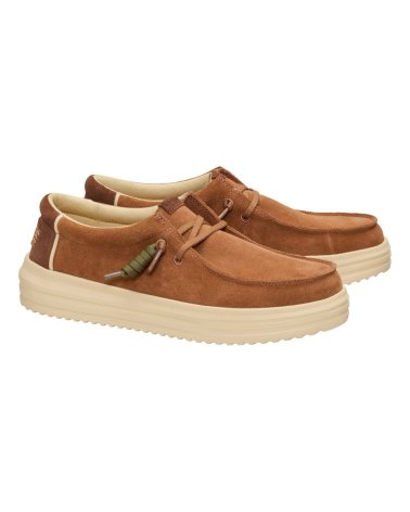 Hey Dude sneakers slip-on in camoscio