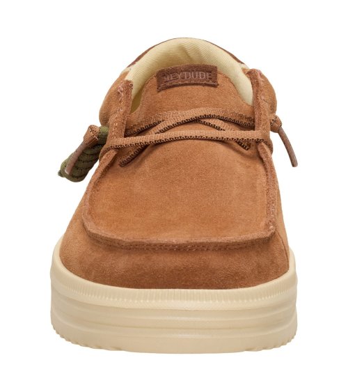 Hey Dude sneakers slip-on in camoscio